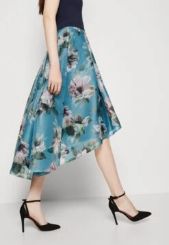 SWING Evening Dress - Vestido De Cóctel - Turqouise/Multi -OXMO Ventas 0668cecf4b85479d82c0078edf84090d