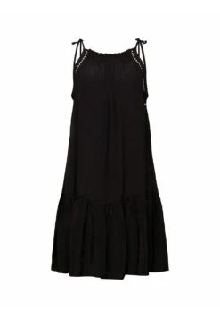 ESPRIT Träger Mit Gesmokten Details- Vestido Informal - Black -OXMO Ventas 07621ab640d2419e8c9840fefbe3055e