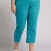 Ulla Popken Pantalones - Tiefes Aqua -OXMO Ventas 0940627a1d7f4136a0c29bca0bed61f0