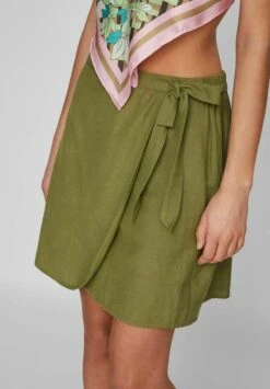 Vila Wickel - Falda Cruzada - Calliste Green -OXMO Ventas 0cab37855fa64e079216b25540e64b5f