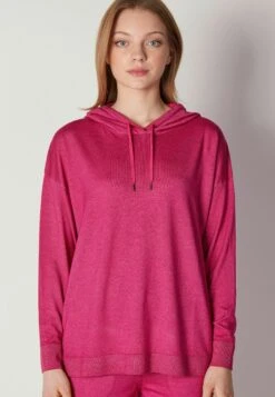 Ultrafine - Jersey Con Capucha - Rosa Garment-Dyed Fuchsia