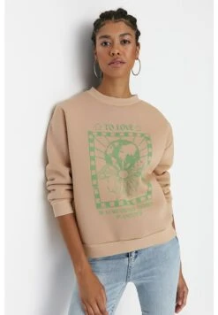 Trendyol Sudadera - Beige 11 Trendyol Sudadera - Beige -OXMO Ventas 0fe2cc15a142492ca81367ec0e5c9d2d