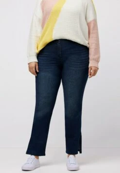 Ulla Popken Vaqueros Bootcut - Blue Denim