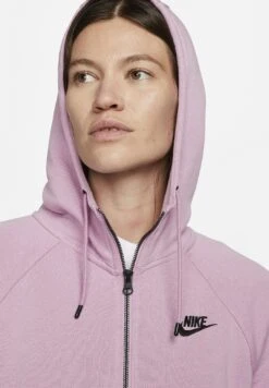 Nike Sportswear WEssntl Flc Fz Hoodie - Sudadera Con Cremallera - Orchid/Black -OXMO Ventas 146185d524b54f36acfe83bf1e41379f