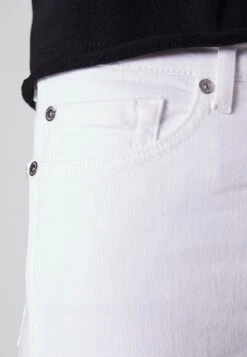 7 For All Mankind Slim Kick Optic - Vaqueros Boyfriend - White -OXMO Ventas 15dbd9bf4fc64c1e83b644370e549876