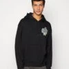 WEEKDAY Oversized Embroidered Hoodie Unisex - Jersey Con Capucha - Black -OXMO Ventas 18bad2f844764dbc92c3dbc74cb661cf