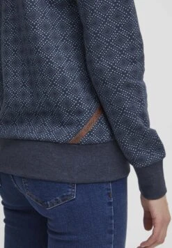 OXMO Vendela - Sudadera Con Cremallera - Total Eclipse Melange -OXMO Ventas 19b094bce030460fbfa0b39c290c1947