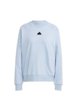 Adidas Sportswear City Escape Loose Crew- Sudadera - Blue Dawn -OXMO Ventas 19ec9c6416db4d939d65f636cb5f5e0f