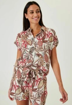 Garcia With All Over Print - Shorts - Rouge Red