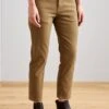 Marc O'Polo Trouser Boyfriend Fit Cropped Length - Vaqueros Slim Fit - Forest Floor