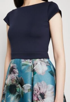 SWING Evening Dress - Vestido De Cóctel - Turqouise/Multi -OXMO Ventas 299cda3cd0644ff2bac40c98783632d2