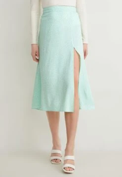 Falda Acampanada - Mint Green