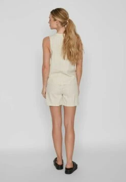Vila High Waist - Shorts - Super Light Natural Melan 10 Vila High Waist - Shorts - Super Light Natural Melan -OXMO Ventas 309e731ffa254ab58c38ee34afef0baa