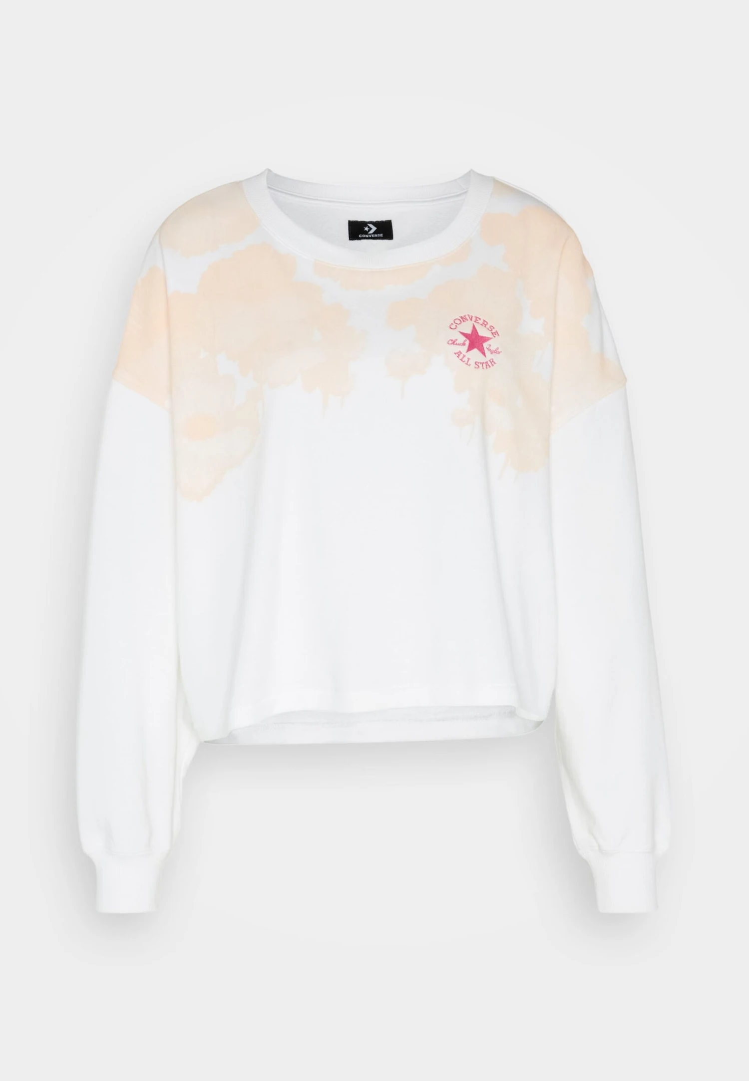 Converse Chuck Taylor Patch French Terry Crew - Sudadera - White 7 Converse Chuck Taylor Patch French Terry Crew - Sudadera - White - Imagen 5