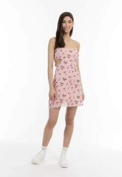 MyMO Vestido Informal - Rosa Mehrfarbig