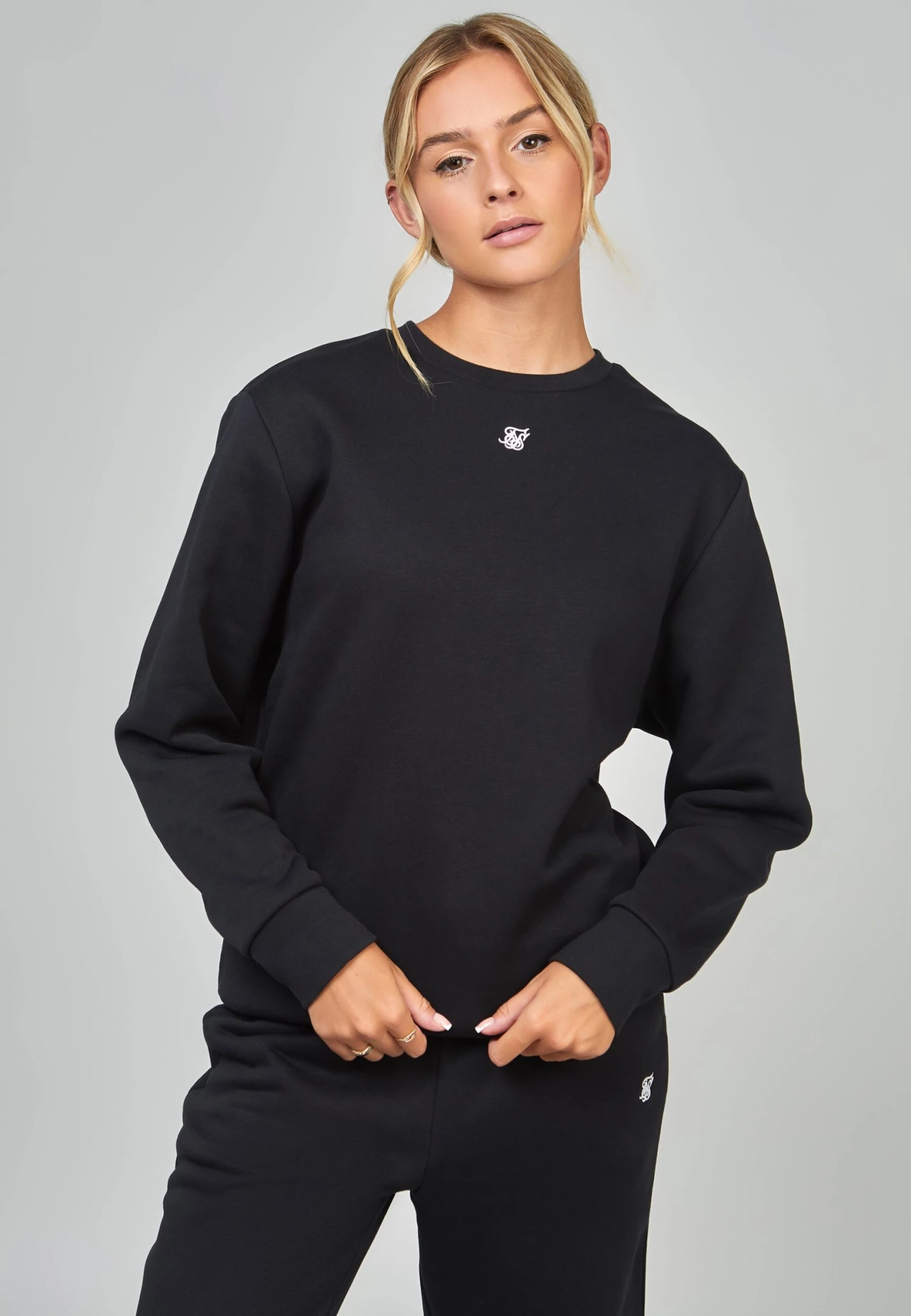 SikSilk Essential - Sudadera - Black 3 SikSilk Essential - Sudadera - Black