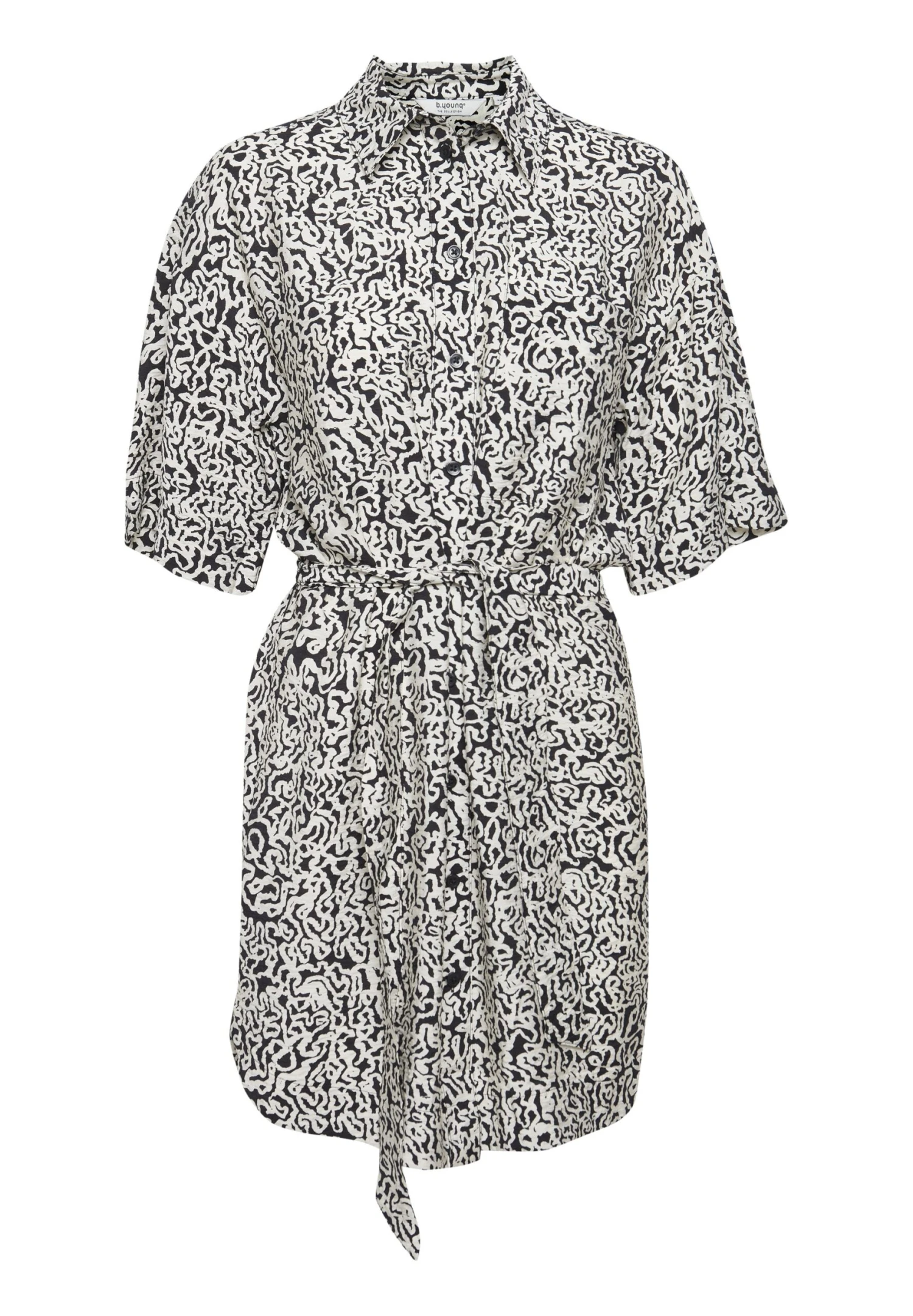 B.young Byilamo - Vestido Camisero - Birch Mix 8 B.young Byilamo - Vestido Camisero - Birch Mix - Imagen 6