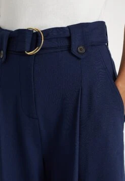 Cropped Pleated - Pantalones - French Navy -OXMO Ventas 36d046c4bf93486aaf14c3a2d0e72adf