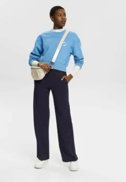 ESPRIT Cropped - Sudadera - Light Blue Lavender -OXMO Ventas 3805e9b33c9a44b3907fd275bde8606a