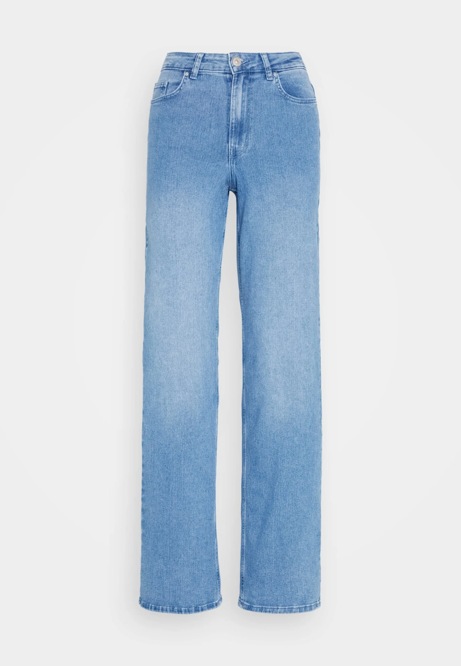 Pieces Pcpeggy Wide Pant - Vaqueros Rectos - Light Blue Denim 7 Pieces Pcpeggy Wide Pant - Vaqueros Rectos - Light Blue Denim - Imagen 5