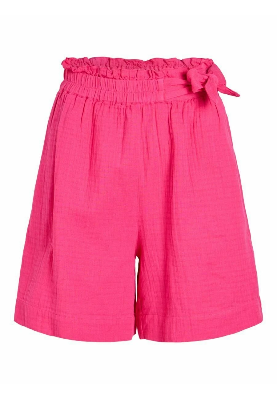 Vila High Waist - Shorts - Pink Yarrow 3 Vila High Waist - Shorts - Pink Yarrow