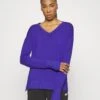 Athleta Coaster Luxe V Neck - Sudadera - Noble Blue -OXMO Ventas 3b3cd9c060f74777b70fa3aceda78e1c