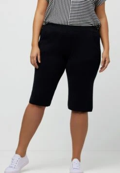 Ulla Popken ElastikbundTaschen - Shorts - Dunkles Marine