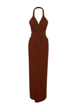 Trendyol Evening - Vestido Largo - Brown -OXMO Ventas 3e79008a1e904db9974abcaed6218d0f