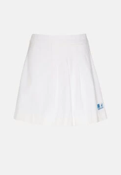 Marc O'Polo DENIM Skirt A-Shaped Fit Mini Length Mid Waist Pleated - Minifalda - Clean Polar White -OXMO Ventas 3f494011cd734d8a8ef247f0b5b5f212