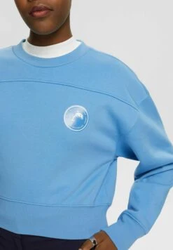 ESPRIT Cropped - Sudadera - Light Blue Lavender -OXMO Ventas 401f7d2d40fb4157b431b7aab9bdef38