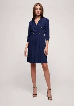 LUISA SPAGNOLI Palau - Vestido Camisero - Blu Colore -OXMO Ventas 407569dad13c4058868aa55ecfb6a82e