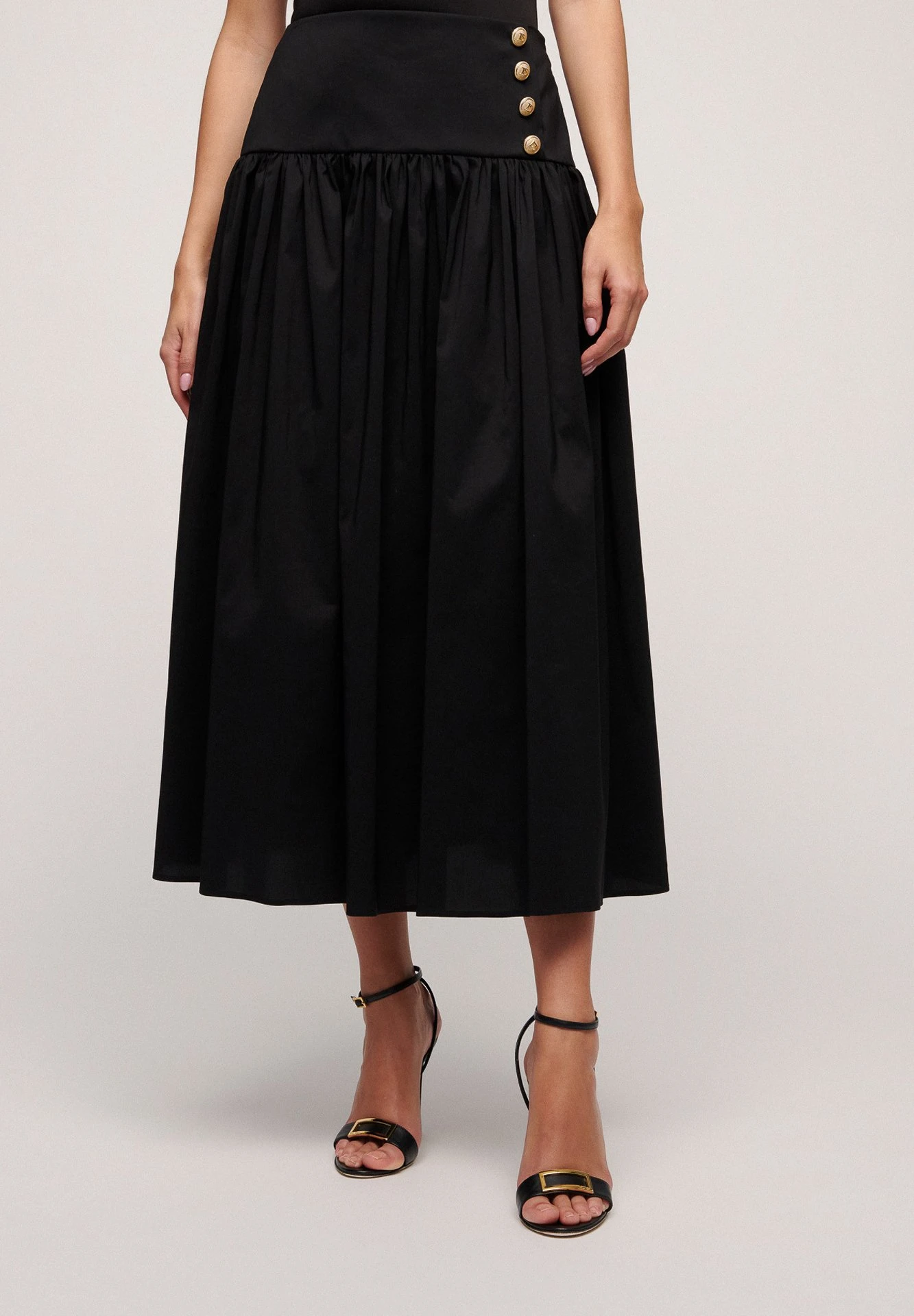 LUISA SPAGNOLI Tamerice - Falda Acampanada - Nero 3 LUISA SPAGNOLI Tamerice - Falda Acampanada - Nero