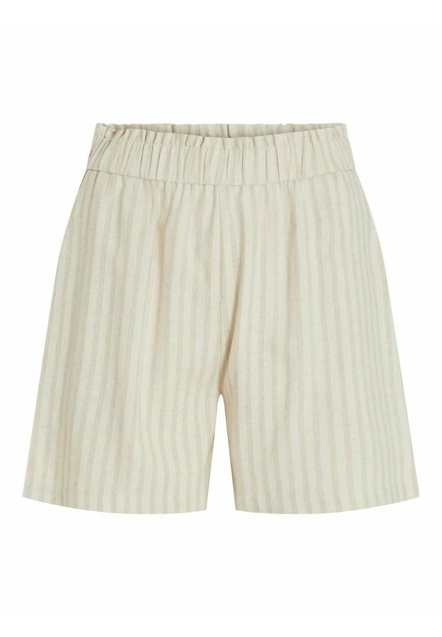 Vila High Waist - Shorts - Super Light Natural Melan 7 Vila High Waist - Shorts - Super Light Natural Melan - Imagen 5