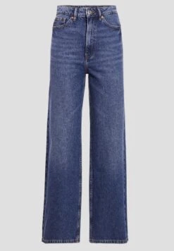 Weite Hohe Taille - Vaqueros A Campana - Denim Stone -OXMO Ventas 4b41bc625fde4b049759f052a7ee2d9e