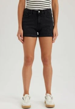 DeFacto Wanna- Shorts Vaqueros - Black