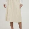 B.young Byesoni Skirt - Falda Acampanada - Beige -OXMO Ventas 4e7dfc95a0c04c10b4441fb98dd66eec