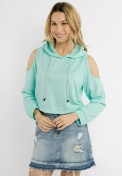 Izia Eyota - Jersey Con Capucha - Aqua