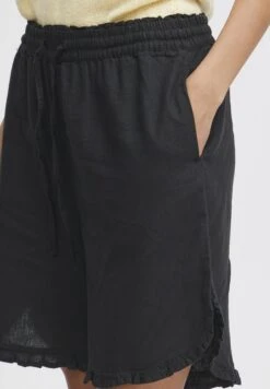 B.young Byfalakka Frill Sh - Shorts - Black 10 B.young Byfalakka Frill Sh - Shorts - Black -OXMO Ventas 5d8ef65fb6ba4244bcfbab01c4bbb5bd