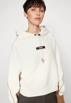 Boss Erest Alica - Jersey Con Capucha - Open White -OXMO Ventas 63a445eabaed4c939188b7ebe61b9c42
