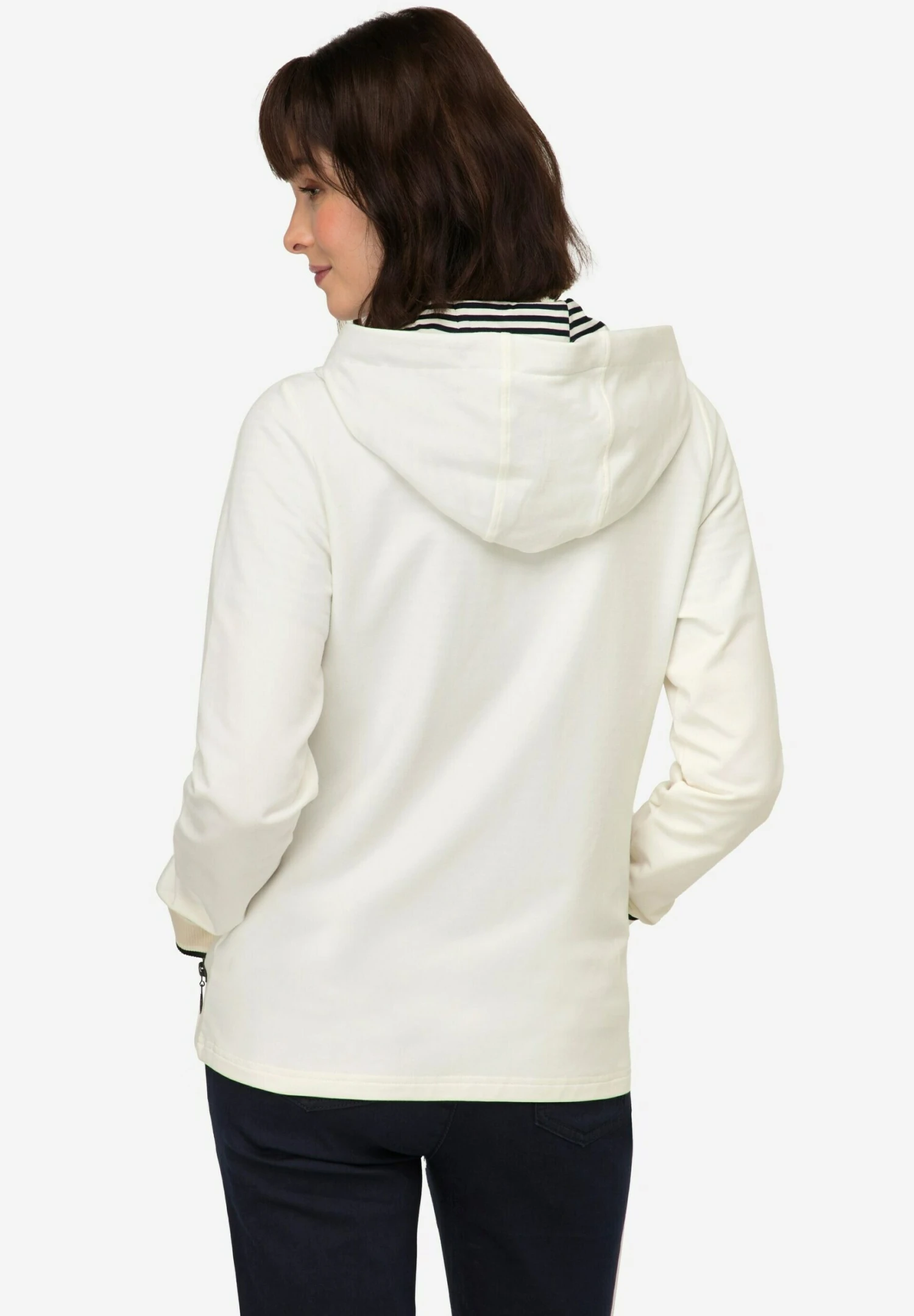 Sudadera Con Cremallera - Off White 4 Sudadera Con Cremallera - Off White - Imagen 2
