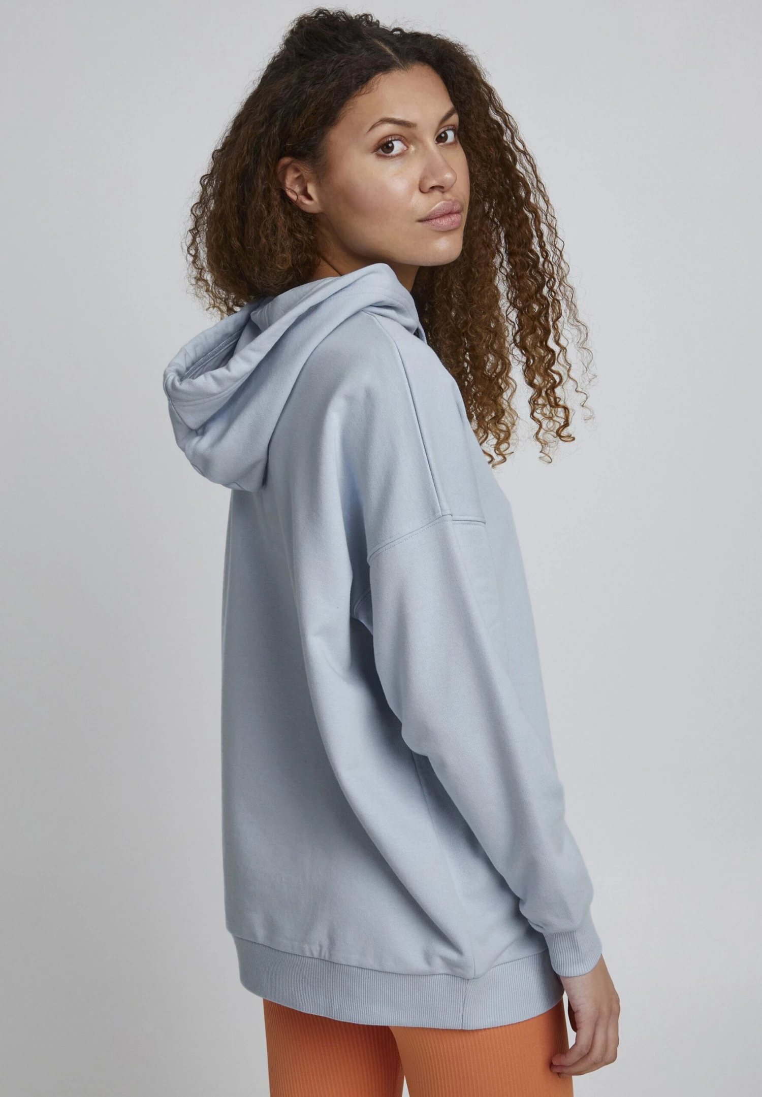 Jcsafine Halfzip- Jersey Con Capucha - Cashmere Blue 5 Jcsafine Halfzip- Jersey Con Capucha - Cashmere Blue - Imagen 3