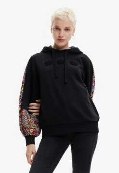 Tienda De Ropa Zalando 27 Desigual Embroidered Ethnic - Sudadera - Black