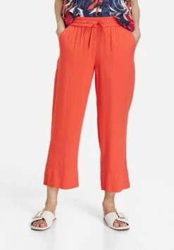 Gerry Weber Easy Fit Mit Saum - Pantalones - Tangerina