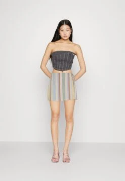 ONLY Onltine With Wrap Effect - Shorts - Whitecap Gray Clear Sky/Purple Rose/Sundress -OXMO Ventas 76f99abf746a4f62887499b1327e904c