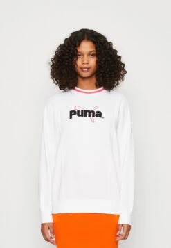 Tienda De Ropa Zalando 21 Puma Team Crew- Sudadera - White