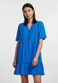 Pieces Pcjeanita Ss- Vestido Informal - French Blue
