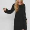 Vila Langärmeliges - Vestido Informal - Black -OXMO Ventas 81b3993f7db74b7f9047dc0098905023