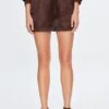 Kiran - Shorts - Brown -OXMO Ventas 82fa73be38934aab9fce9916041456e0