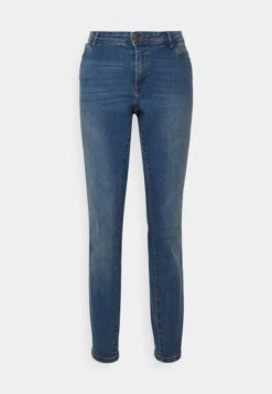 Vero Moda Curve Piping Jeans - Vaqueros Pitillo - Medium Blue Denim -OXMO Ventas 8324ab127f3944a5a1daf50cf4f954c9