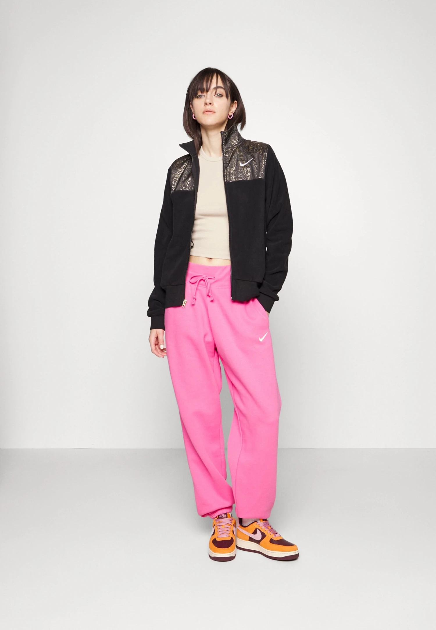 Nike Sportswear W Nsw Strdst- Forro Polar - Black/White 4 Nike Sportswear W Nsw Strdst- Forro Polar - Black/White - Imagen 2